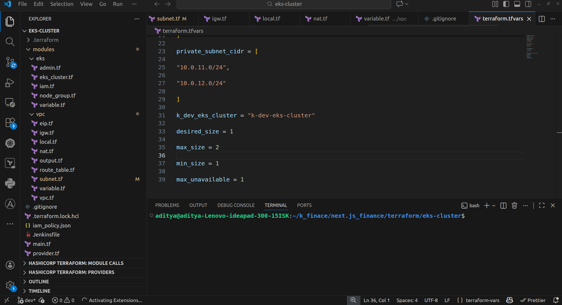 Terraform Infrastructure